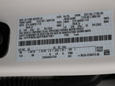 2026 Ford F-150 Lariat
