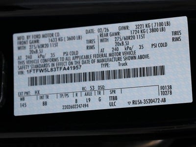 2026 Ford F-150 Lariat