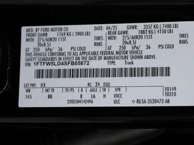 2025 Ford F-150 Lariat
