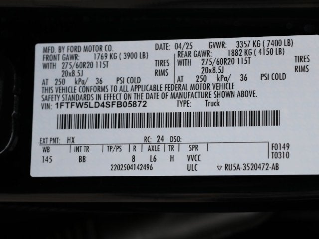 2025 Ford F-150 Lariat