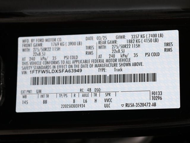 2025 Ford F-150 Lariat