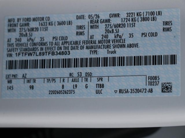 2026 Ford F-150 Platinum