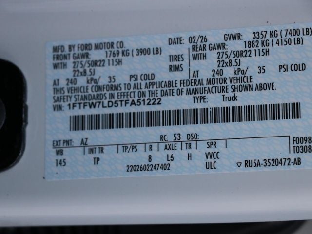 2026 Ford F-150 Platinum