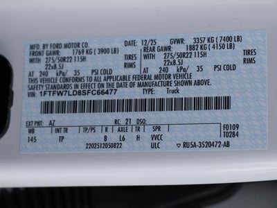 2025 Ford F-150 Platinum