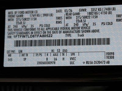 2026 Ford F-150 Platinum