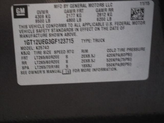 2016 GMC Sierra 2500HD Denali