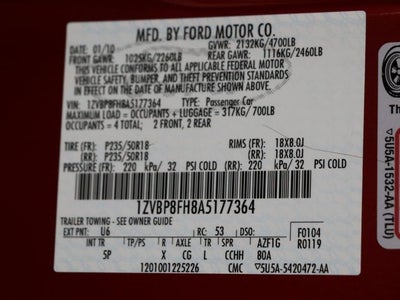 2010 Ford Mustang GT