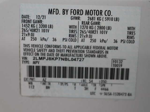 2022 Lincoln Nautilus Reserve