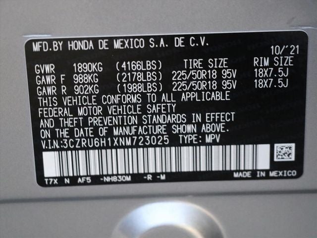 2022 Honda HR-V Sport