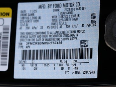 2025 Ford Bronco Sport Big Bend