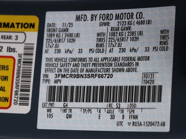 2025 Ford Bronco Sport Big Bend