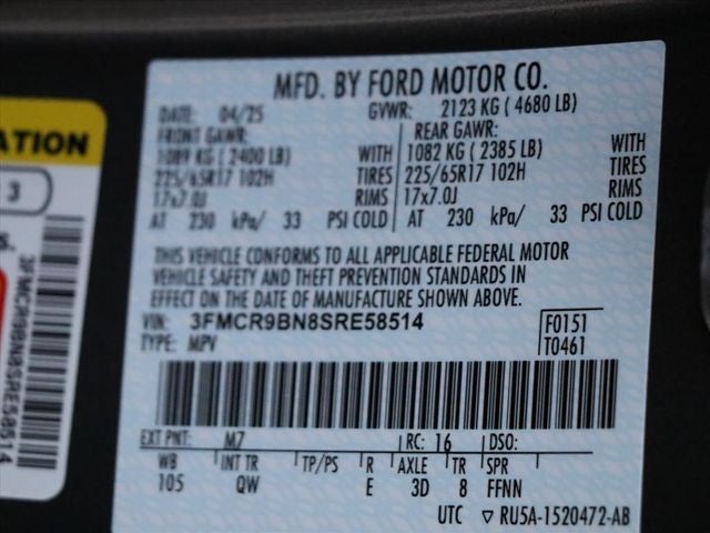 2025 Ford Bronco Sport Big Bend