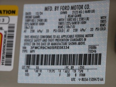 2025 Ford Bronco Sport Outer Banks