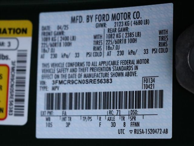 2025 Ford Bronco Sport Outer Banks