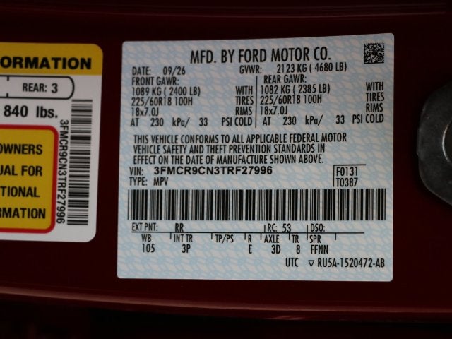 2026 Ford Bronco Sport Outer Banks