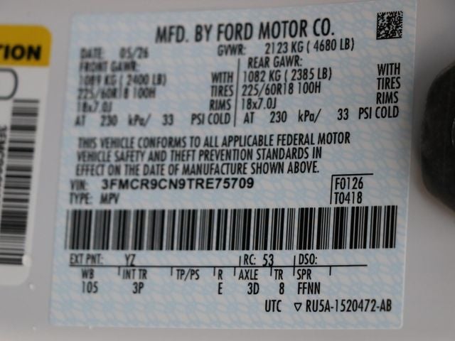 2026 Ford Bronco Sport Outer Banks
