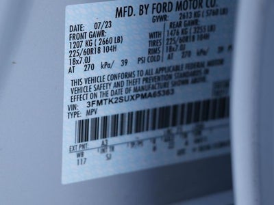 2023 Ford Mustang Mach-E California Route 1