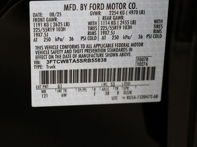 2025 Ford Maverick Lobo Standard