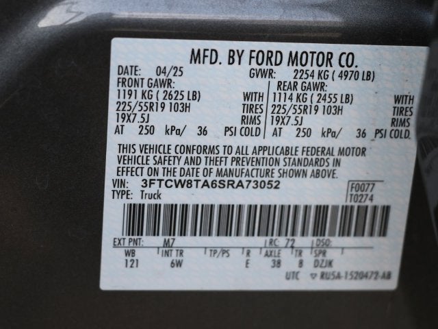 2025 Ford Maverick Lobo Standard