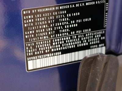 2023 Volkswagen Taos 1.5T S