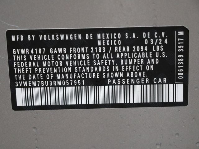 2024 Volkswagen Jetta 1.5T SE