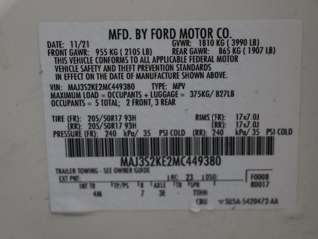 2021 Ford EcoSport Titanium