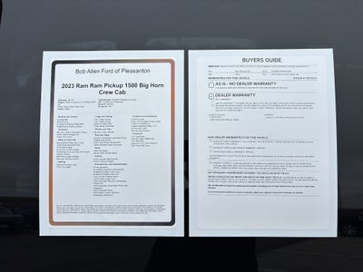 2023 RAM 1500 Big Horn