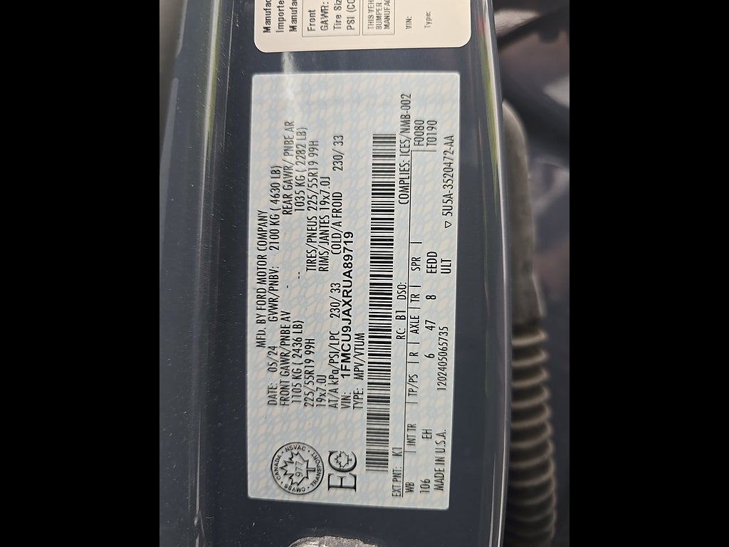 2024 Ford Escape Platinum