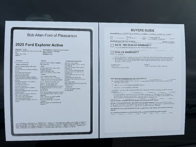 2025 Ford Explorer Active