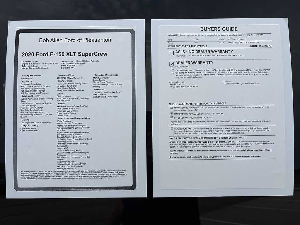 2020 Ford F-150 XLT