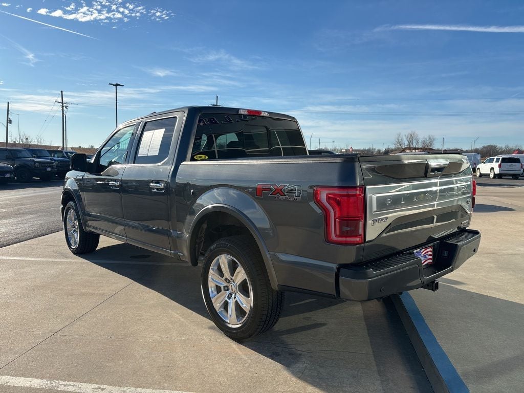 2015 Ford F-150 Platinum