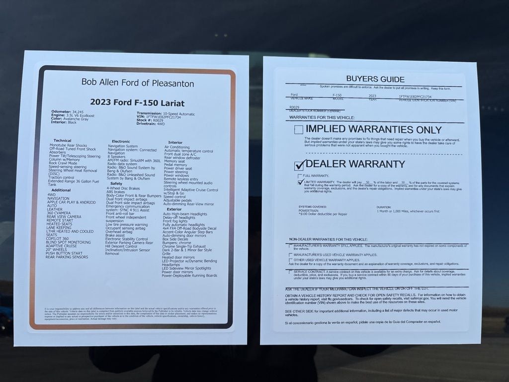 2023 Ford F-150 Lariat