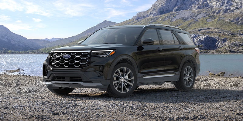 Grey 2025 Ford Explorer