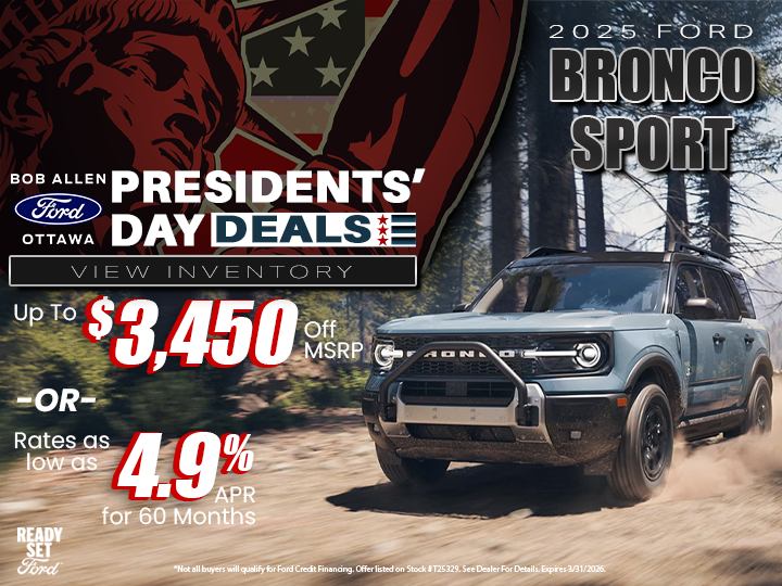 2025 Ford Bronco Sport