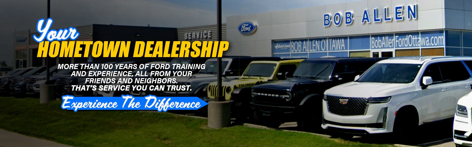 Explore your hometown dealership at Bob Allen Ford - Ottawa in Ottawa KS
