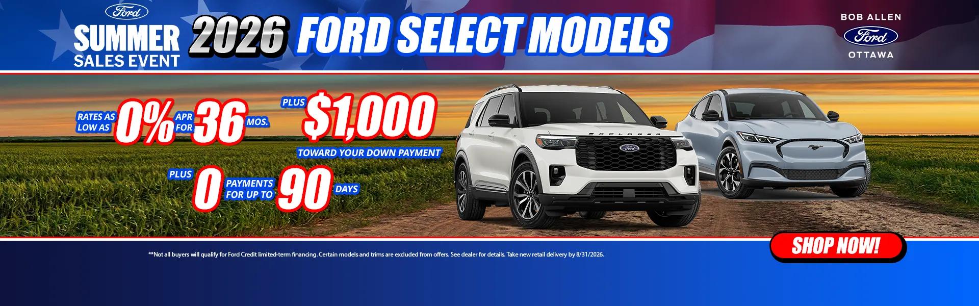 2025 Ford Selext Models