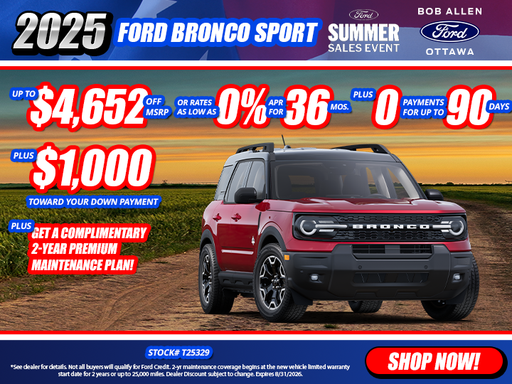 2025 Ford Bronco Sport