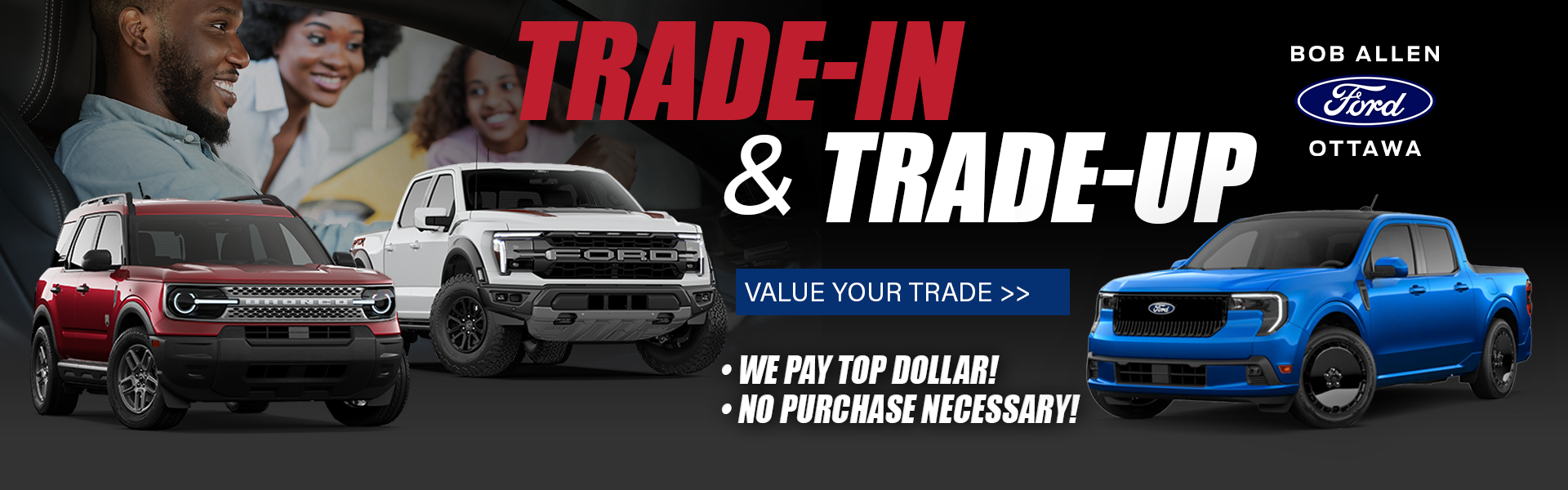 Trade in or Trade up at Bob Allen Ford - Ottawa in Ottawa KS