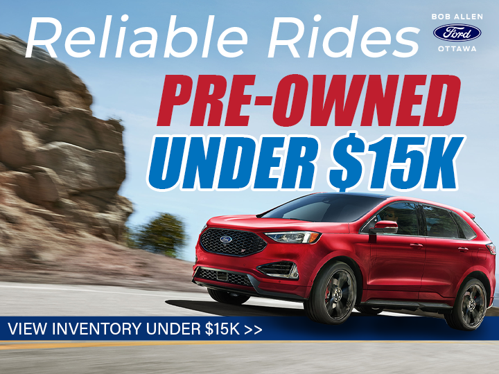 Under $25K Vehicles at Bob Allen Ford - Ottawa in Ottawa KS